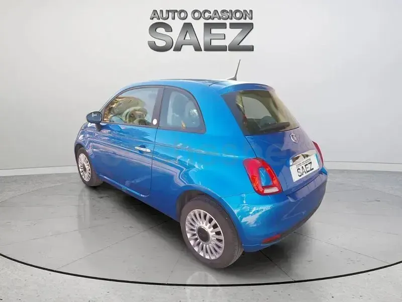 Usado Fiat 500 Mirror 69 CV (50 kW) 2017 Azul Berlina