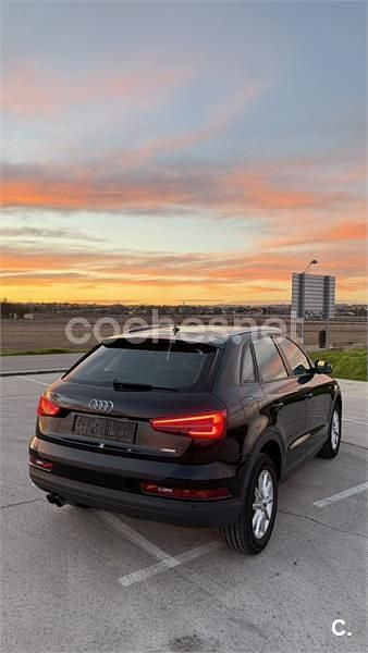 Usado Audi Q3 S-Line 150 CV (110 kW) 2016 Negro SUV