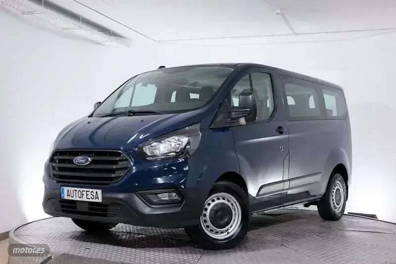 Azul Usado 2019 Ford Transit Ambiente Familiar | 20.850 € (Precio justo) - Imagen 1/4