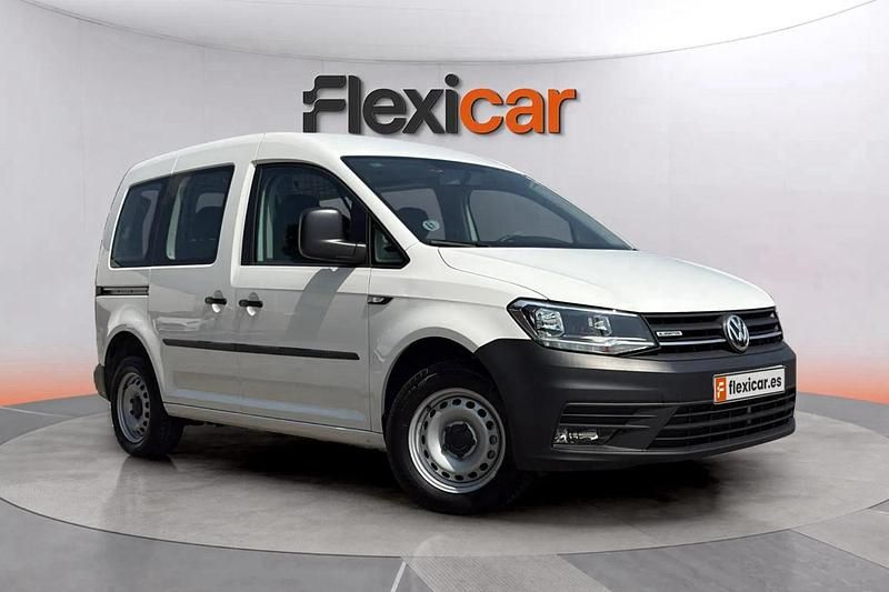 Blanco Usado 2019 VW Caddy Trendline Monovolumen | 16.090 € (Precio justo) - Imagen 1/4