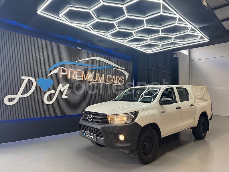 Blanco Usado 2021 Toyota HiLux Recogida | 24.999 € (Super precio) - Imagen 1/4