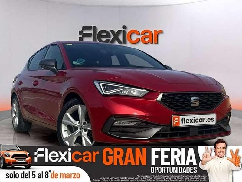 Usado Seat Leon FR 150 CV (110 kW) 2020 Rojo Utilitario