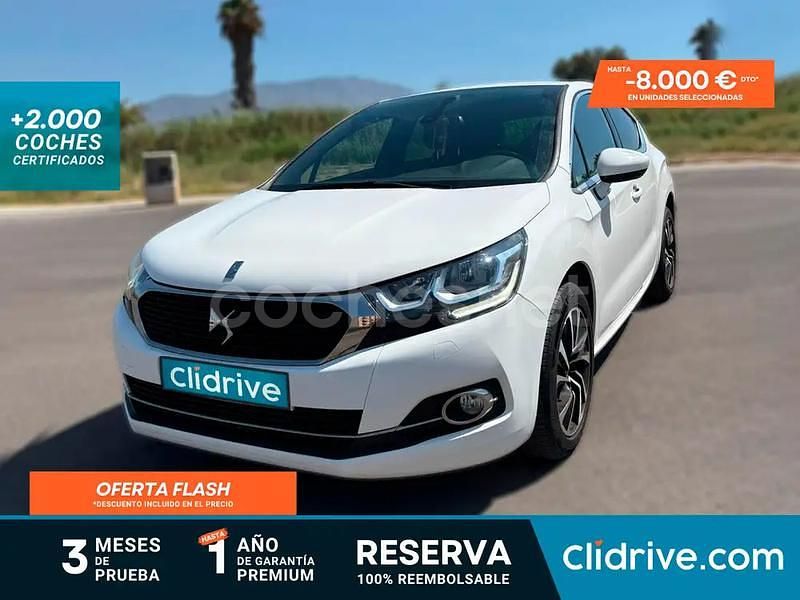 Blanco Usado 2016 DS Automobiles DS4 Style Berlina | 8590 € (Buen precio) - Imagen 1/3