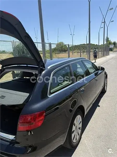 Usado Audi A6 140 CV (102 kW) 2008 Negro Familiar