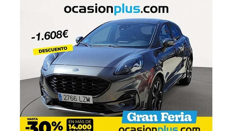 Gris Usado 2022 Ford Puma Gen-E ST-Line SUV | 15.209 € - Imagen 1/4