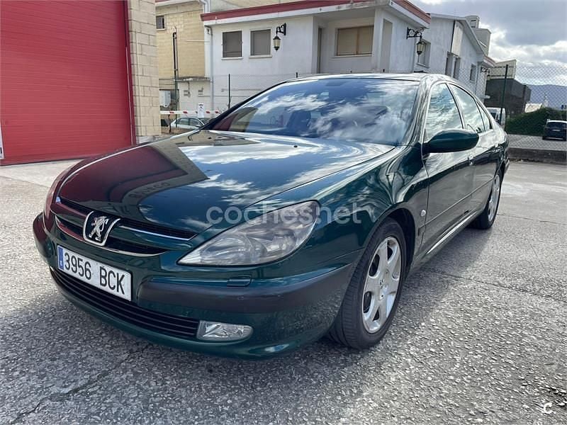 Usado Peugeot 607 210 CV (154 kW) 2000 Verde Berlina
