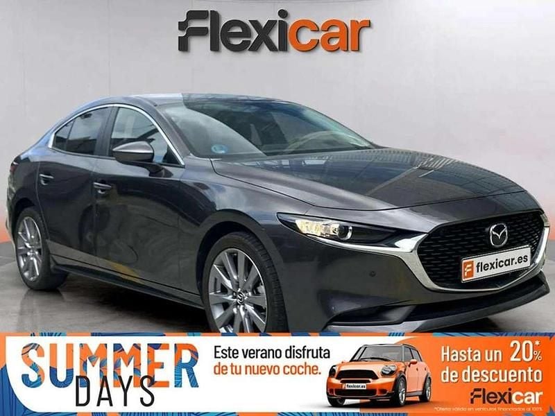 Gris Usado 2022 Mazda 3 Berlina | 20.890 € (Precio justo) - Imagen 1/4