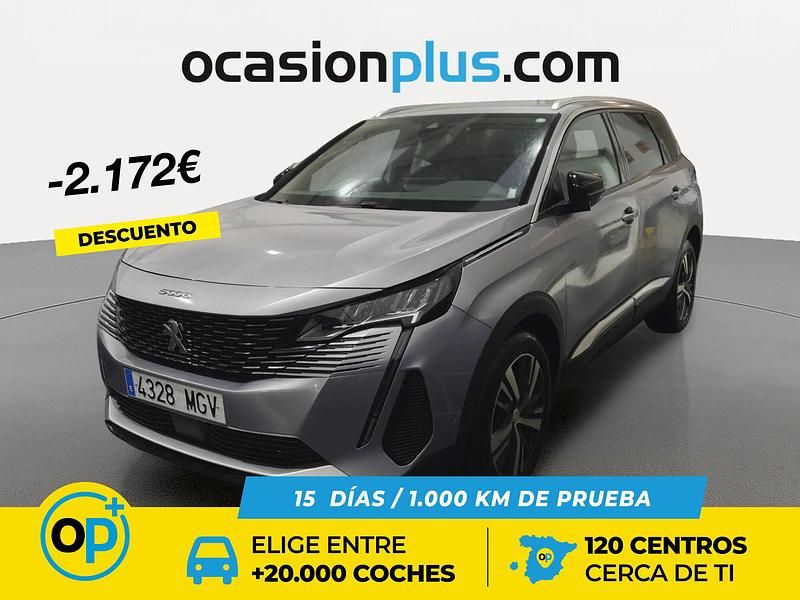 Usado Peugeot 5008 Allure 130 CV (95 kW) 2023 Gris SUV