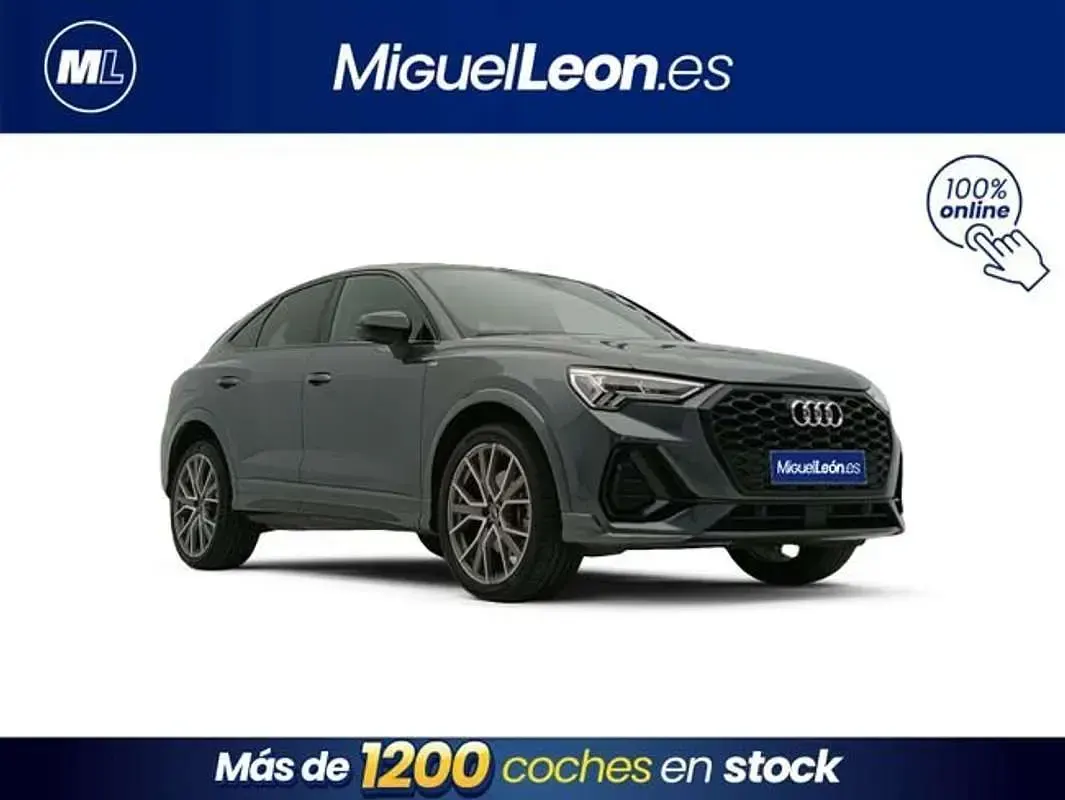 Usado Audi Q3 S-Line 245 CV (180 kW) 2021 Gris SUV