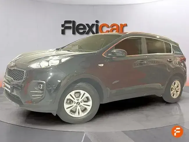 Usado Kia Sportage 115 CV (84 kW) 2016 Negro SUV