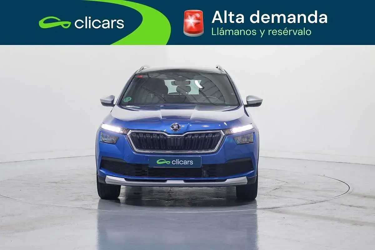 Usado Skoda Kamiq Ambition 150 CV (110 kW) 2021 Azul SUV