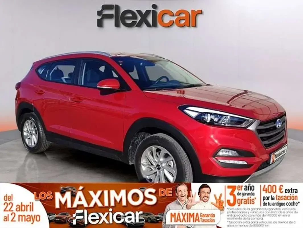 Usado Hyundai Tucson 132 HP (97 kW) 2018 Vermelho SUV