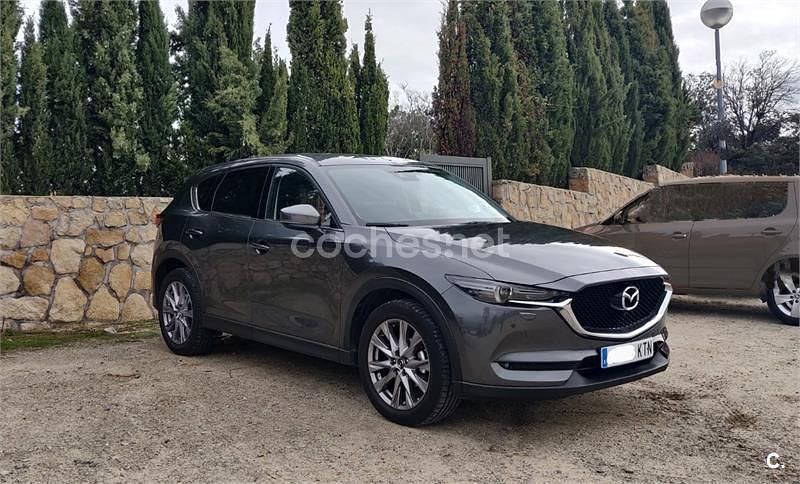 Gris / plata Usado 2019 Mazda CX-5 SUV | 19.700 € (Precio justo) - Imagen 1/4