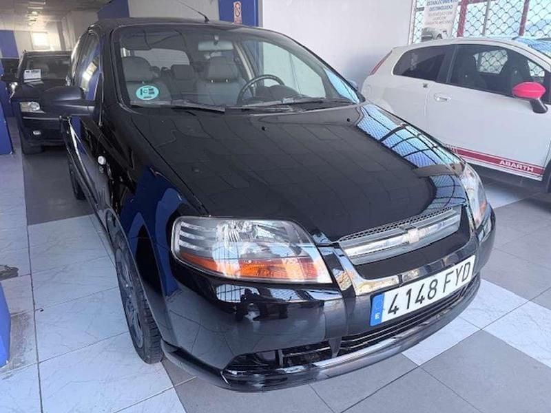 Usado Chevrolet Kalos SE 72 CV (52 kW) 2007 Negro Utilitario