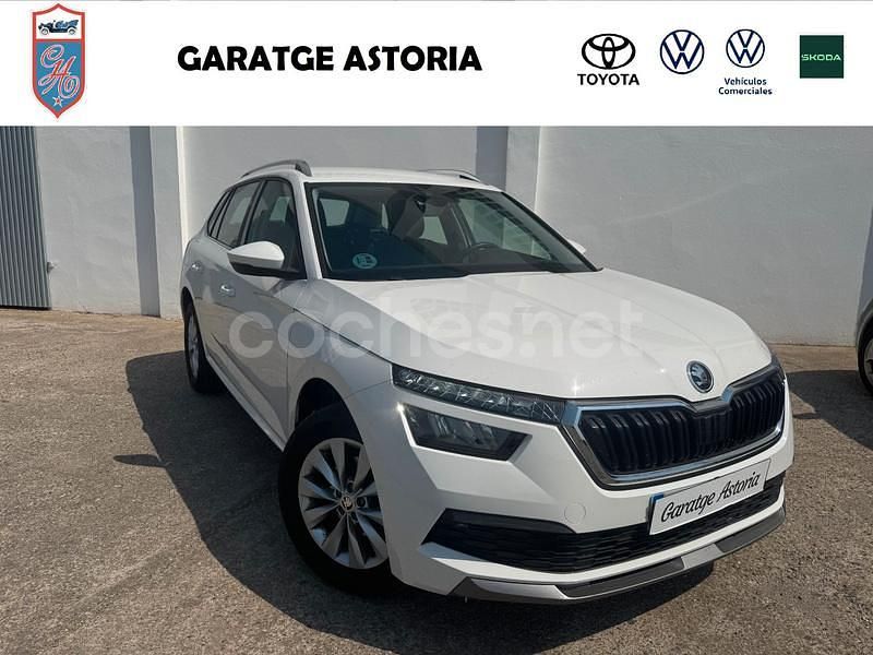 Blanco Usado 2021 Skoda Kamiq Ambition SUV | 16.900 € (Precio justo) - Imagen 1/4