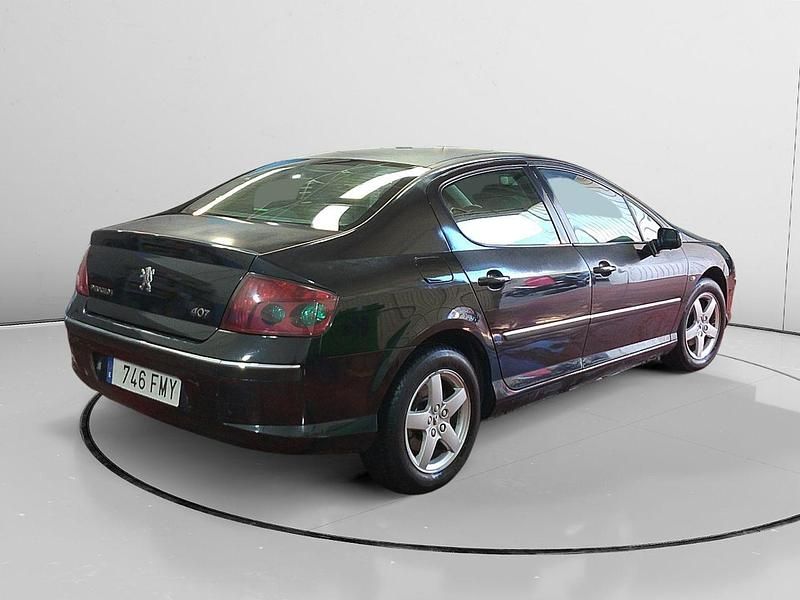 Usado Peugeot 407 143 CV (105 kW) 2007 Negro Berlina