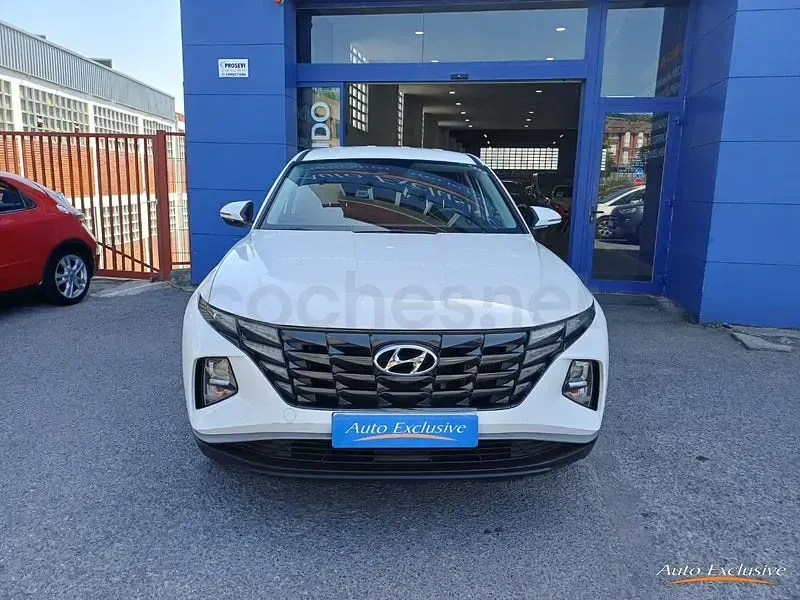 Usado Hyundai Tucson 115 CV (84 kW) 2022 Blanco SUV