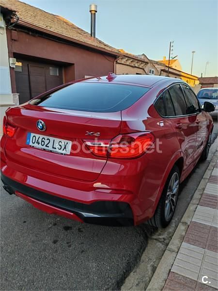 Usado BMW X4 306 CV (225 kW) 2016 Rojo SUV