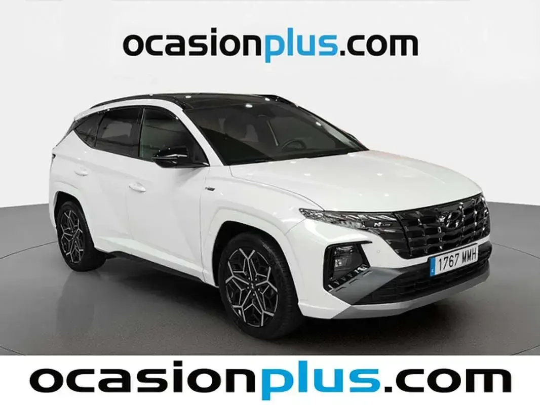 Usado Hyundai Tucson N Line 150 CV (110 kW) 2023 Blanco SUV