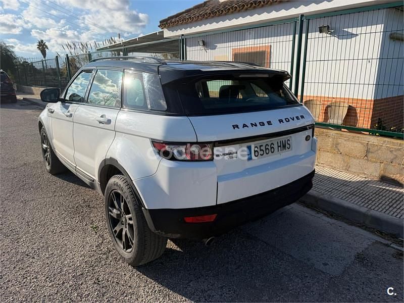 Blanco Usado 2012 Land Rover Range Rover evoque Pure SUV | 12.500 € (Buen precio) - Imagen 1/4