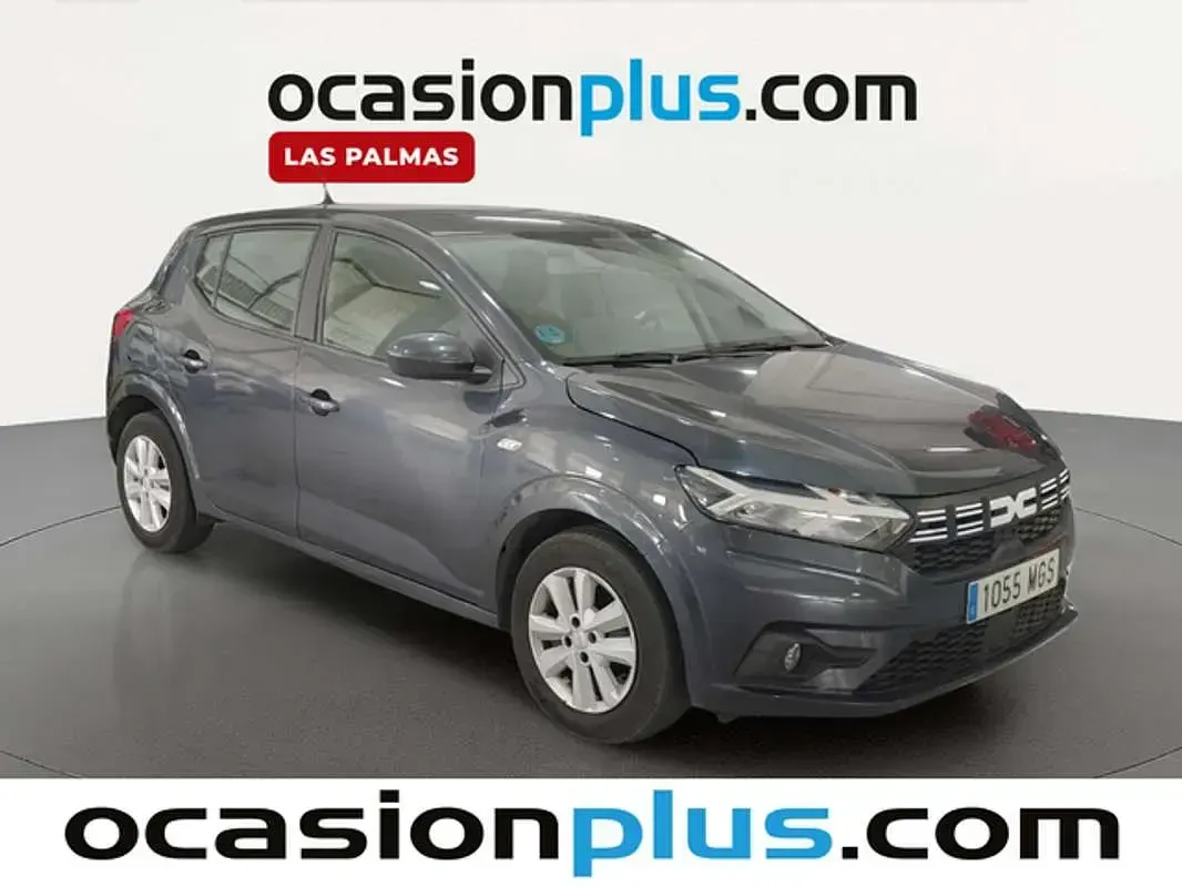 Usado Dacia Sandero Expression 91 CV (66 kW) 2023 Gris Utilitario