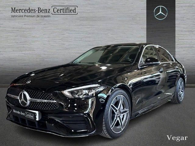 Usado Mercedes C200 163 CV (119 kW) 2023 Pintura estándar: negro estánd