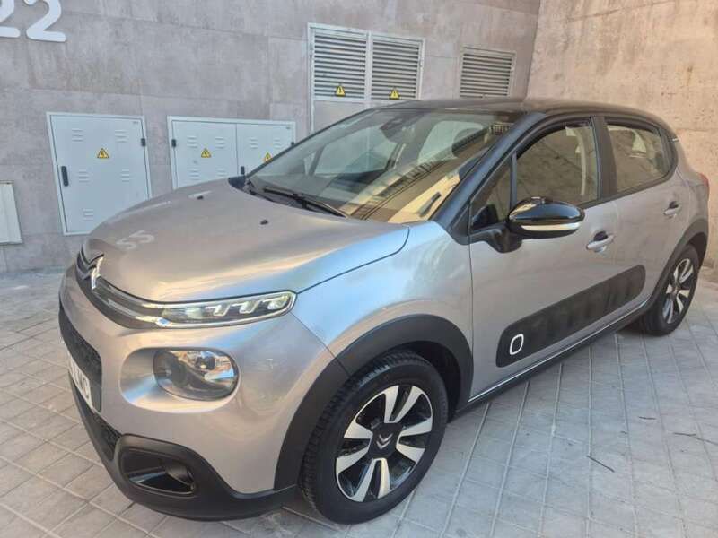 Gris Usado 2020 Citroën C3 Feel Utilitario | 9990 € (Precio justo) - Imagen 1/4