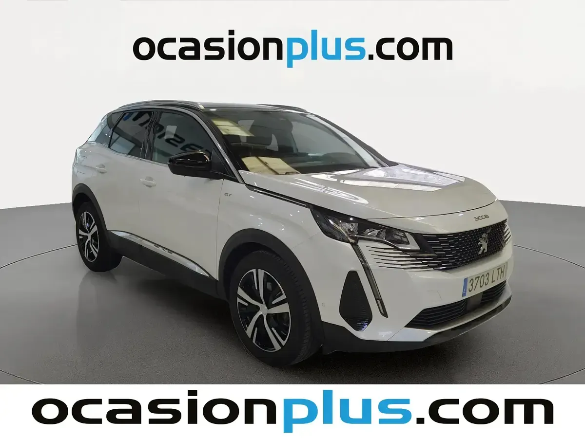 Usado Peugeot 3008 GTi 130 CV (95 kW) 2021 Blanco SUV
