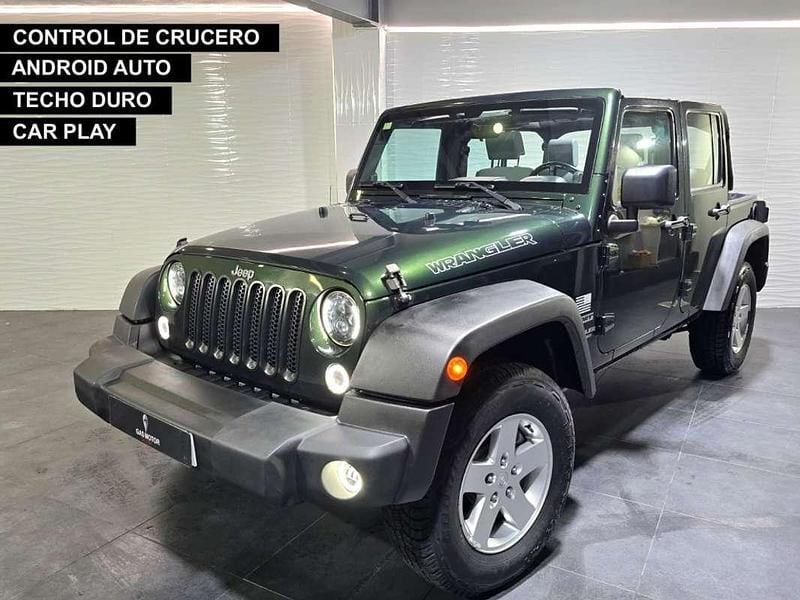Verde Usado 2010 Jeep Wrangler Unlimited Sport SUV | 24.990 € (Buen precio) - Imagen 1/4