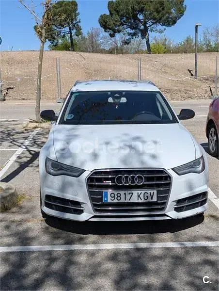 Usado Audi A6 S-Line 190 CV (139 kW) 2018 Blanco Familiar