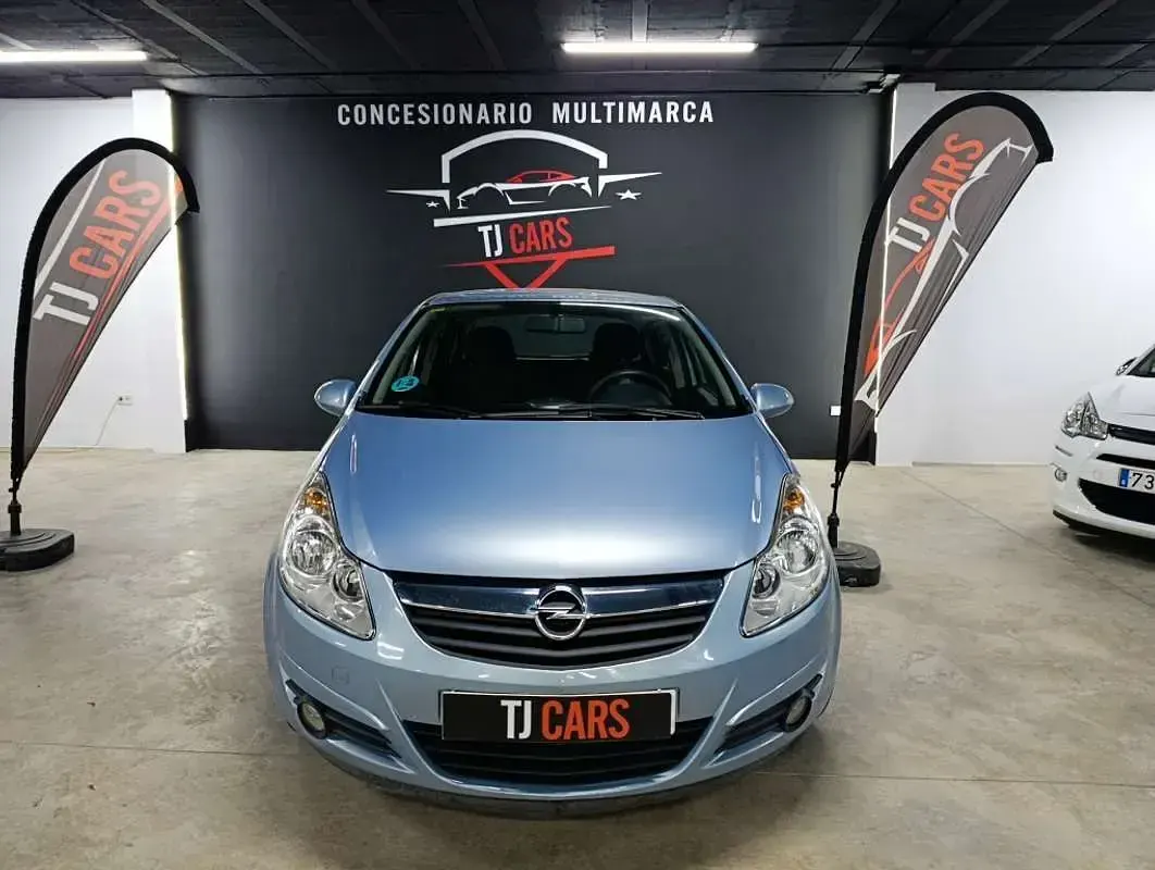 Usado Opel Corsa 80 CV (58 kW) 2009 Azul Utilitario