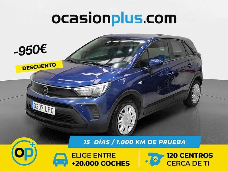 Usado Opel Crossland X 83 CV (61 kW) 2021 Azul SUV
