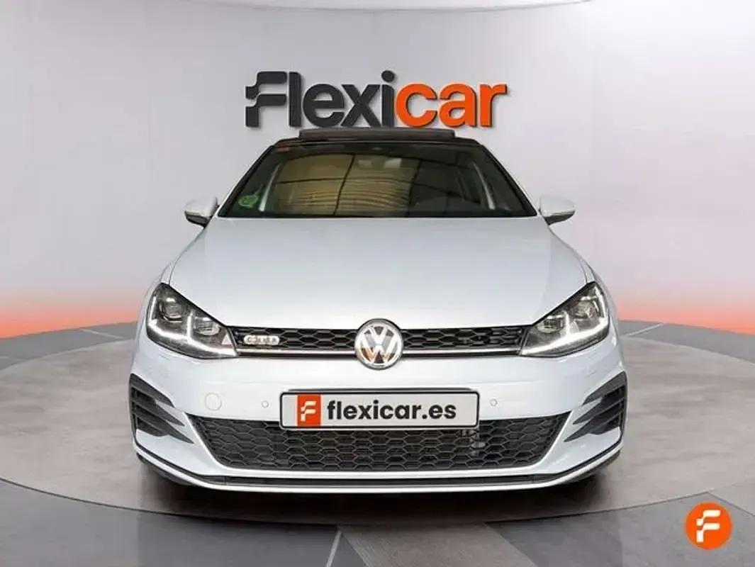 Usado VW Golf VII GTD 184 CV (135 kW) 2018 Blanco Utilitario