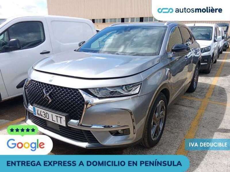 Gris Usado 2021 DS Automobiles DS7 Crossback Bastille Plus SUV | 23.900 € (Precio justo) - Imagen 1/4