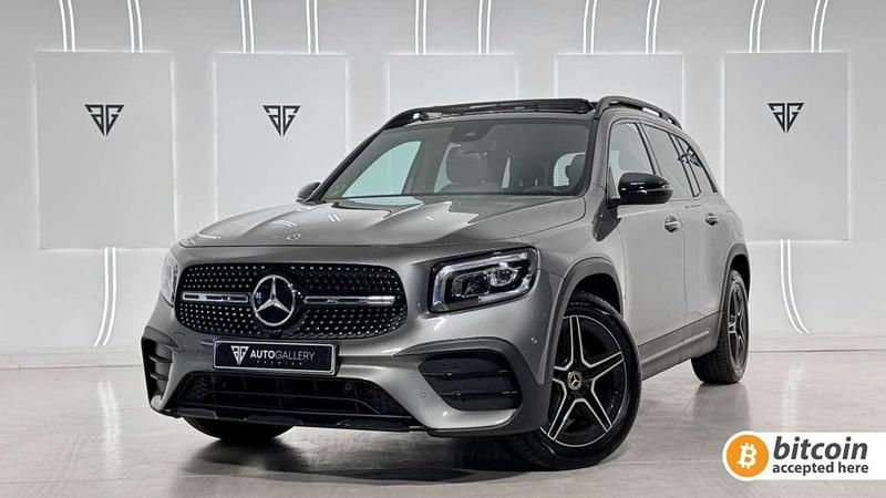 Gris Usado 2024 Mercedes GLB200 SUV | 46.900 € (Caro) - Imagen 1/4