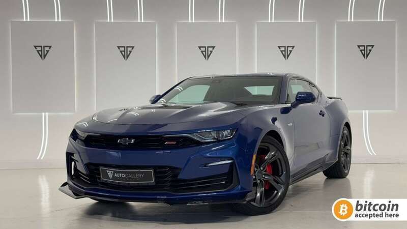 Azul Usado 2020 Chevrolet Camaro SS Coupe | 52.900 € - Imagen 1/4