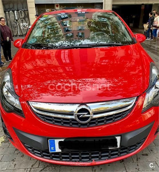 Usado Opel Corsa Selective 100 CV (73 kW) 2014 Rojo Berlina