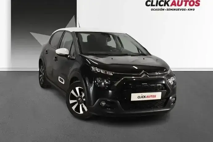 Usado Citroën C3 83 CV (61 kW) 2024 Negro Utilitario