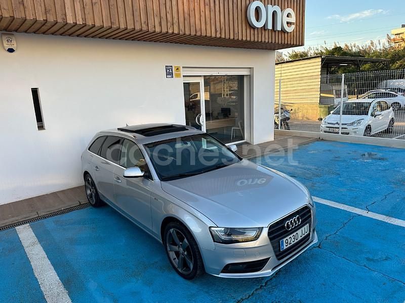 Gris / plata Usado 2014 Audi A4 S-Line Familiar | 12.490 € (Buen precio) - Imagen 1/4