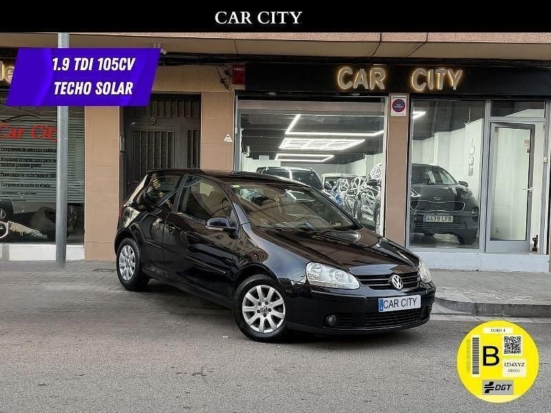 Usado VW Golf V Highline 105 CV (77 kW) 2007 Negro Utilitario