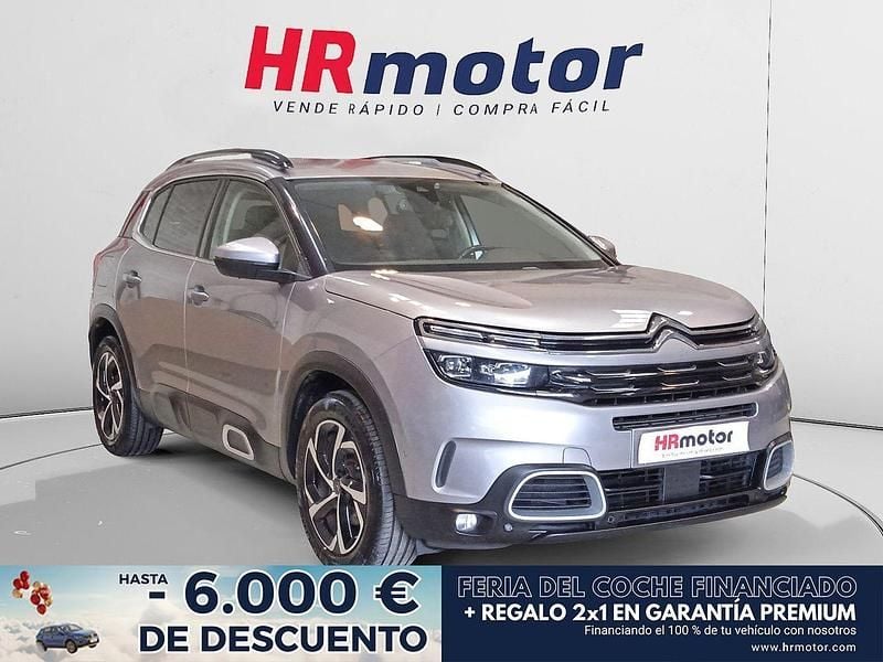 Gris Usado 2020 Citroën C5 Aircross Shine SUV | 13.990 € (Precio justo) - Imagen 1/4