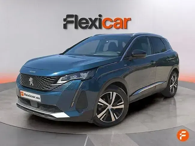 Usado Peugeot 3008 GT 130 CV (95 kW) 2022 Azul SUV
