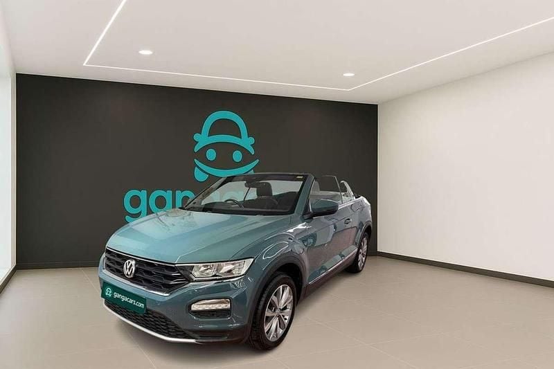 Azul Usado 2020 VW T-Roc Cabriolet Style Descapotable | 16.990 € (Precio justo) - Imagen 1/3
