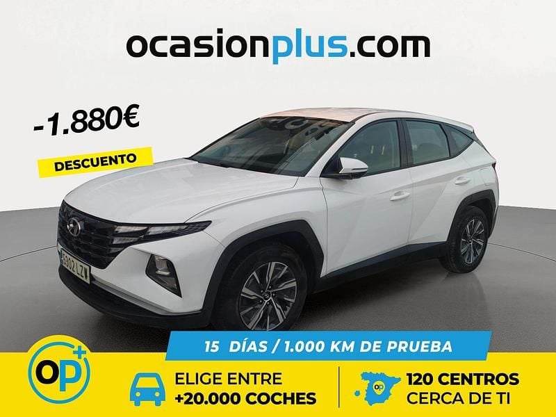Blanco Usado 2022 Hyundai Tucson SUV | 18.490 € (Buen precio) - Imagen 1/4