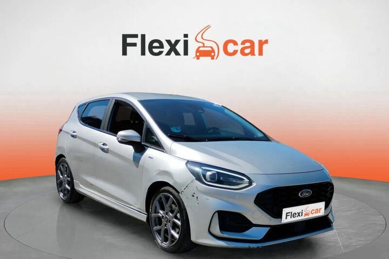 Gris Usado 2022 Ford Fiesta ST-Line Utilitario | 13.290 € (Precio justo) - Imagen 1/4
