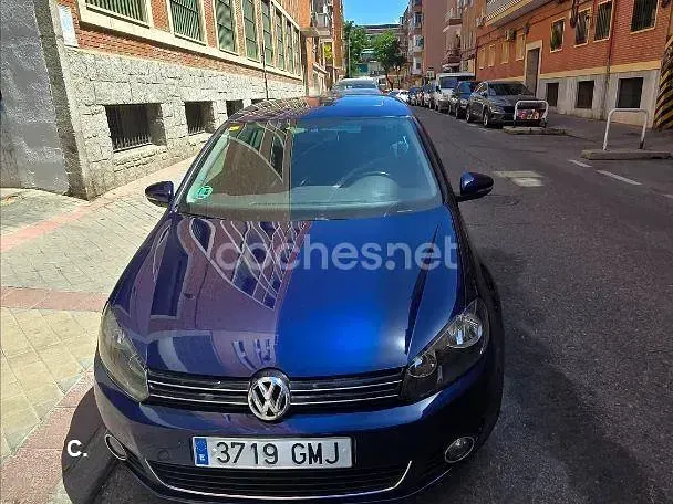 Usado VW Golf VI Sport 160 CV (117 kW) 2009 Azul Utilitario