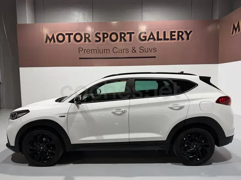 Usado Hyundai Tucson N Line 136 CV (100 kW) 2020 Blanco SUV