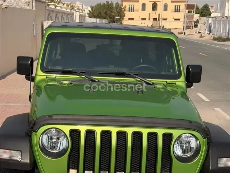 Usado Jeep Wrangler Unlimited Rubicon 284 CV (208 kW) 2018 Verde SUV