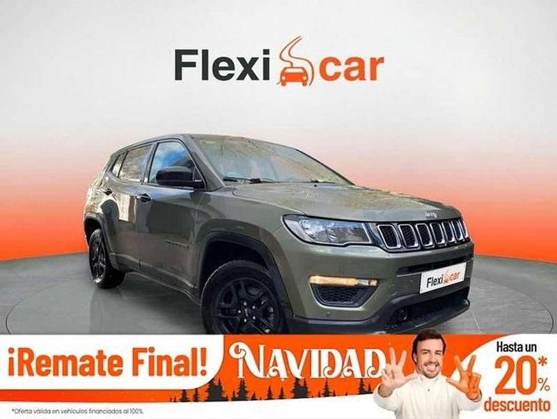 Amarillo Usado 2021 Jeep Compass Limited SUV | 13.990 € (Buen precio) - Imagen 1/4