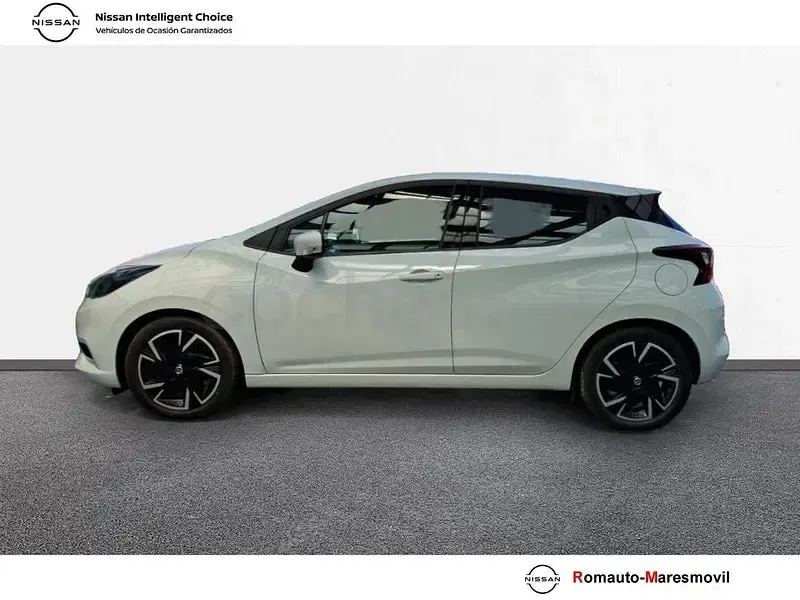 Usado Nissan Micra Acenta 92 CV (67 kW) 2022 Blanco Utilitario